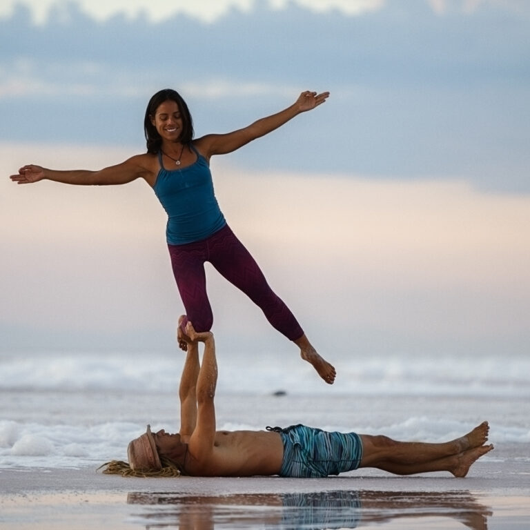 What is AcroYoga and how to practice?