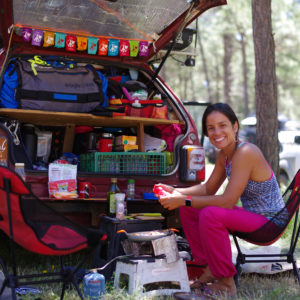 Car camping kitchen