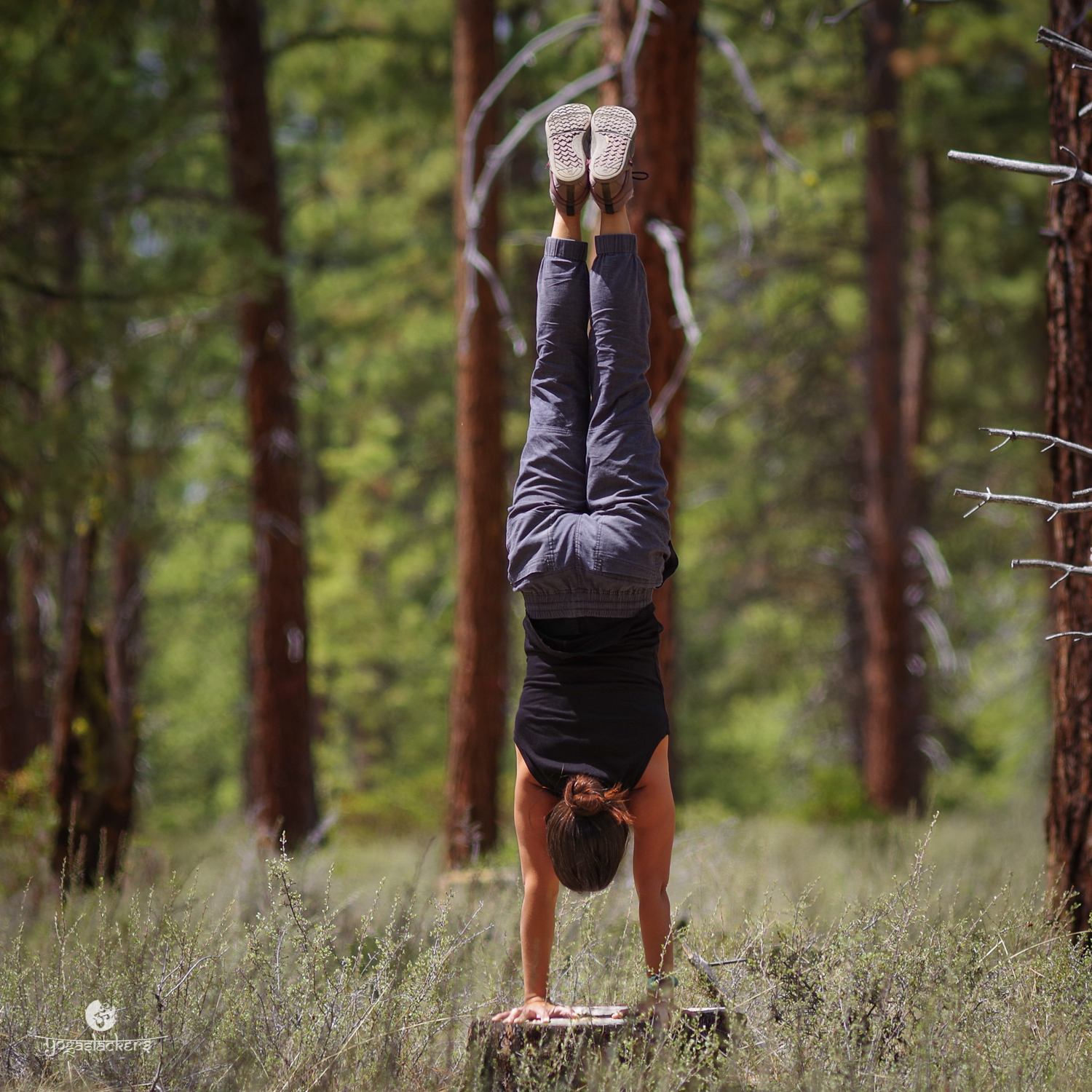 YogaSlackers Handstand Drills