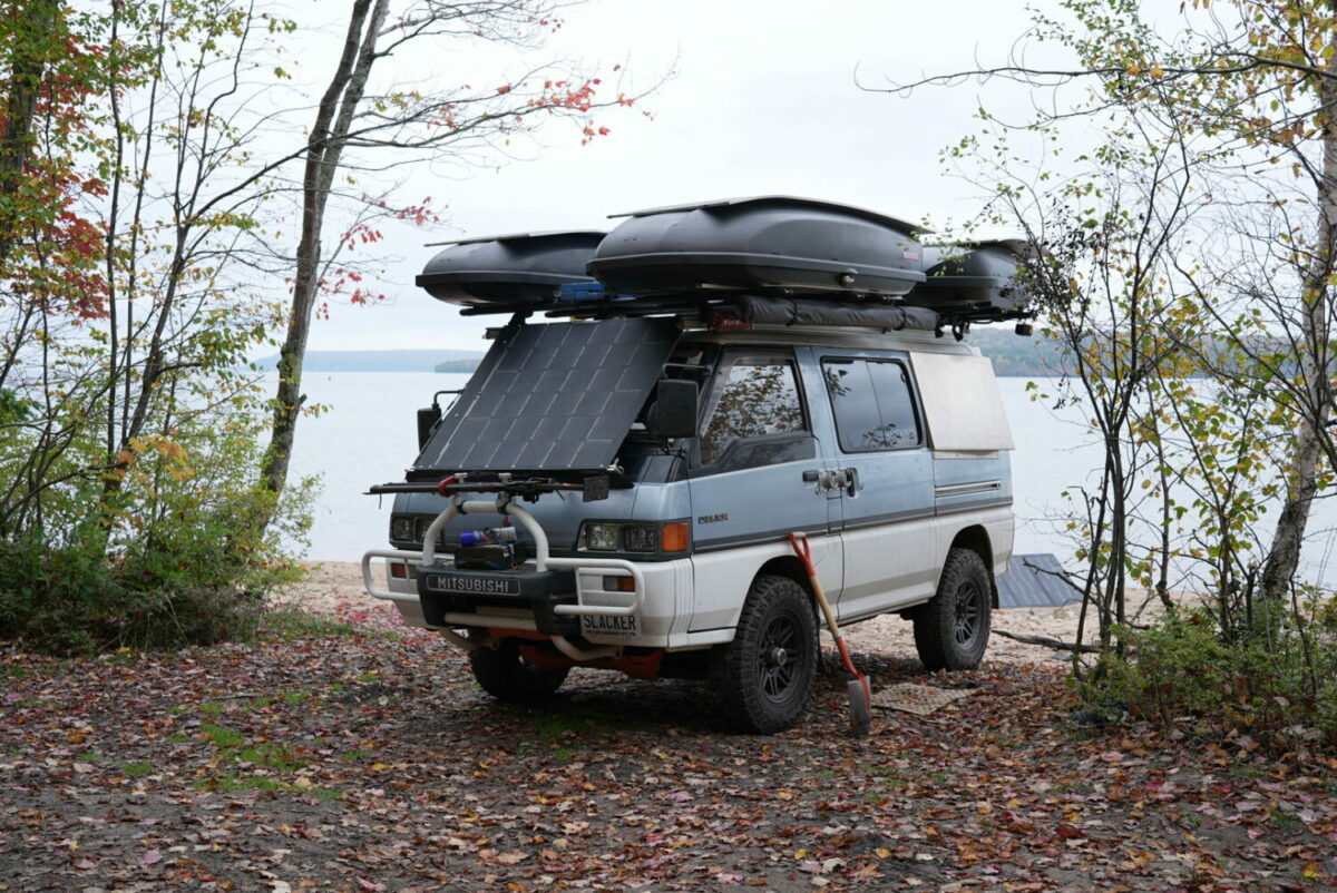 Mitsubishi Delica Flexing 💪🏽 : r/VanLife