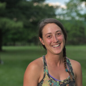 YogaSlackers Teacher Katey Courange