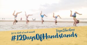 YogaSlackers 12 Days of Handstands