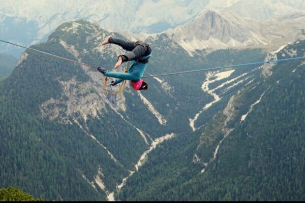 Line inversion on a highline