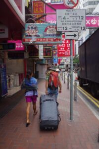 Walking in Hong Kong - by Tom Grundy